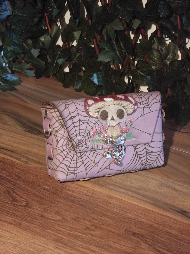 Belt bag skull mushroom - Afbeelding 2