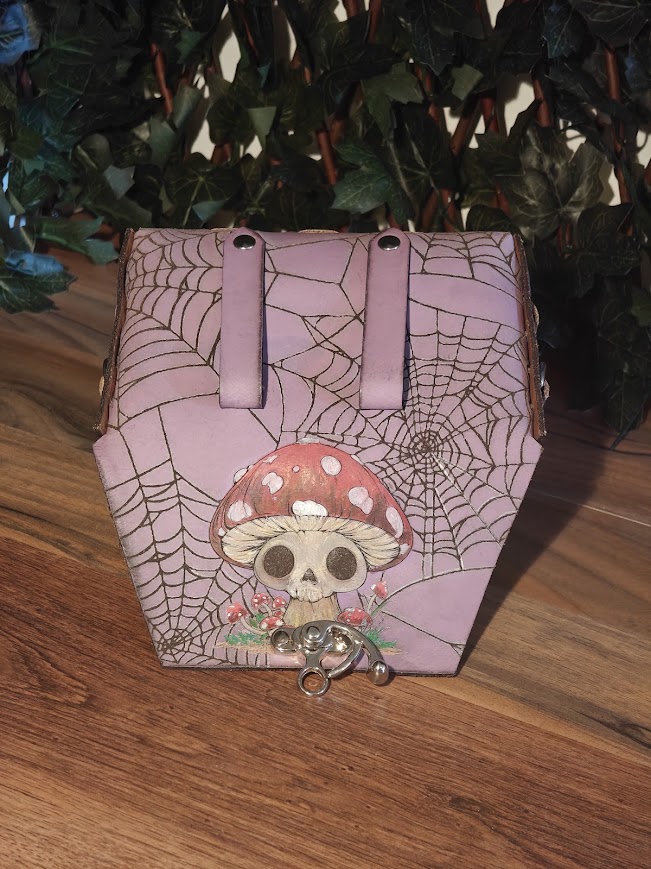 Belt bag skull mushroom - Afbeelding 3