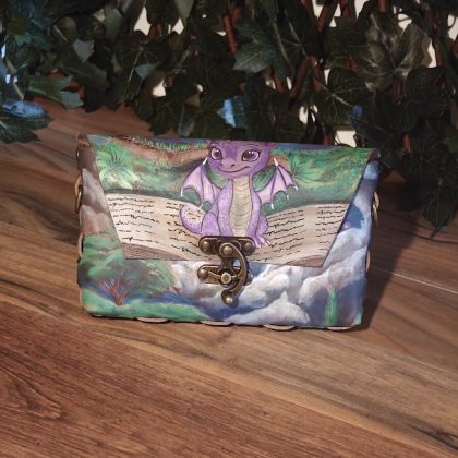 Belt bag book dragon