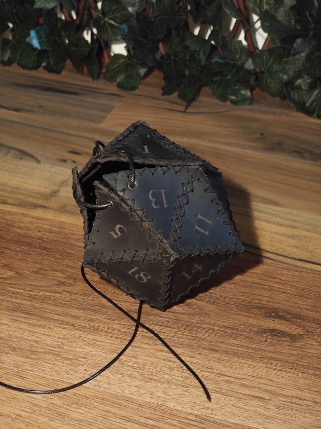 D20 tasje zwart - Afbeelding 3