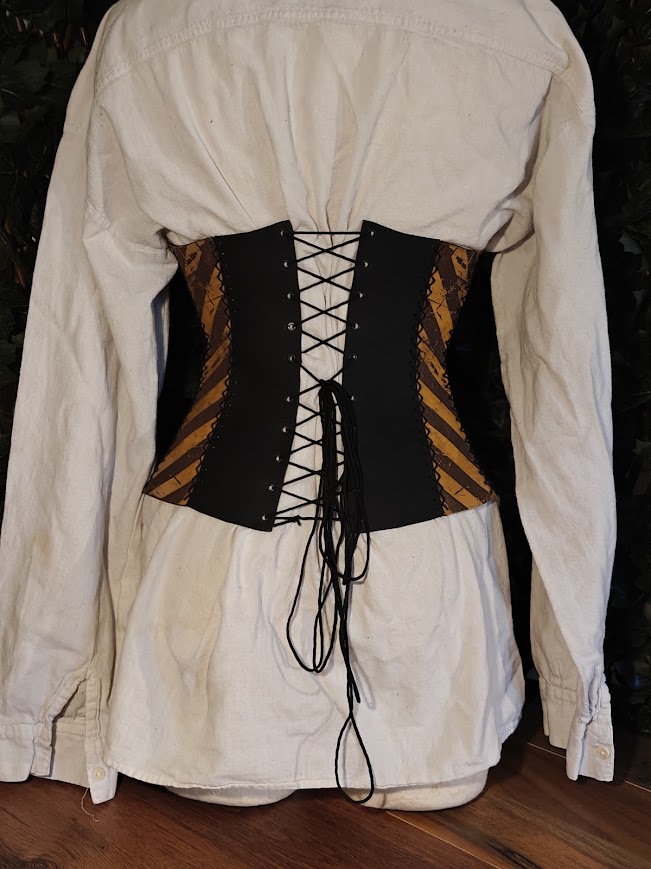 Onderborst corset apocalyps maat M - Afbeelding 5