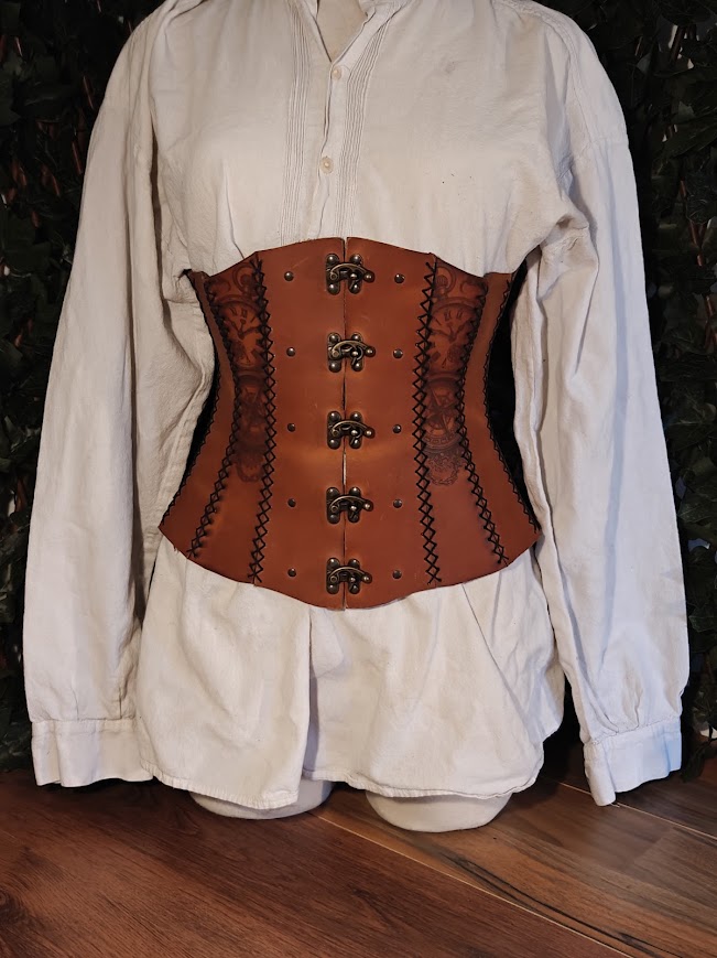 Onderborst korset pirate maat S