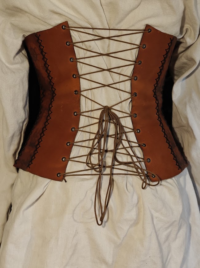 Onderborst korset pirate maat S - Afbeelding 6