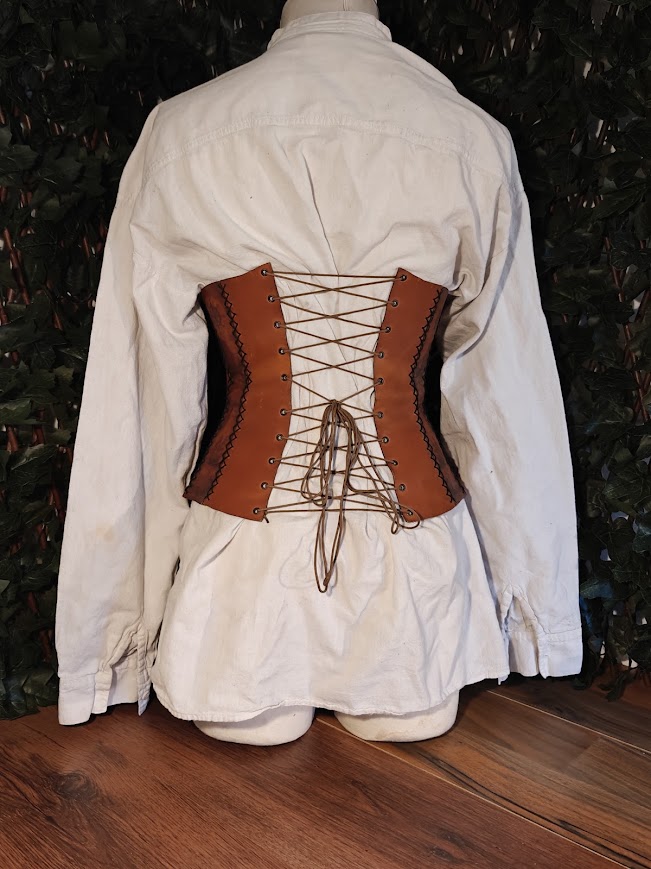 Onderborst korset pirate maat S - Afbeelding 5